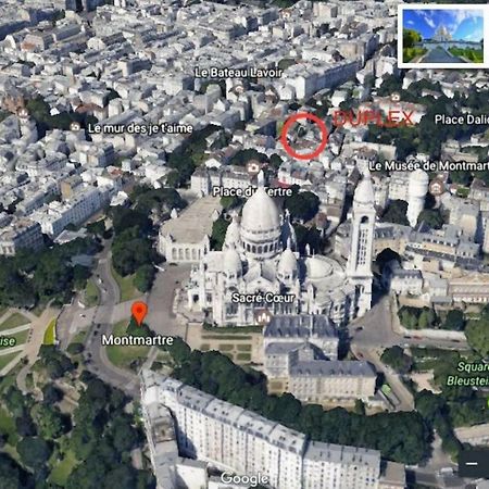 Luxurious Duplex - Top Of Montmartre باريس المظهر الخارجي الصورة