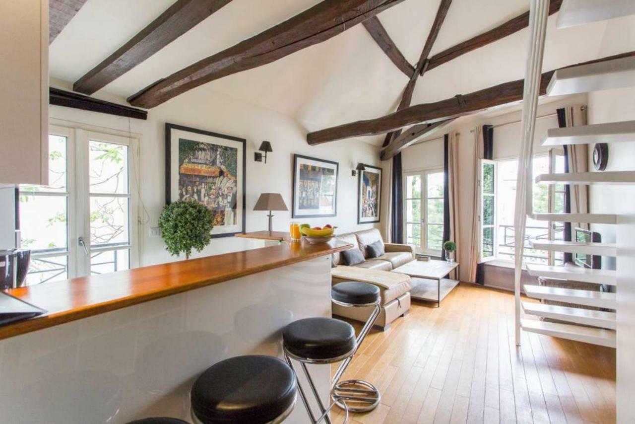 Luxurious Duplex - Top Of Montmartre باريس المظهر الخارجي الصورة