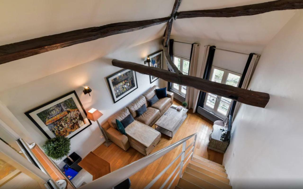 Luxurious Duplex - Top Of Montmartre باريس المظهر الخارجي الصورة